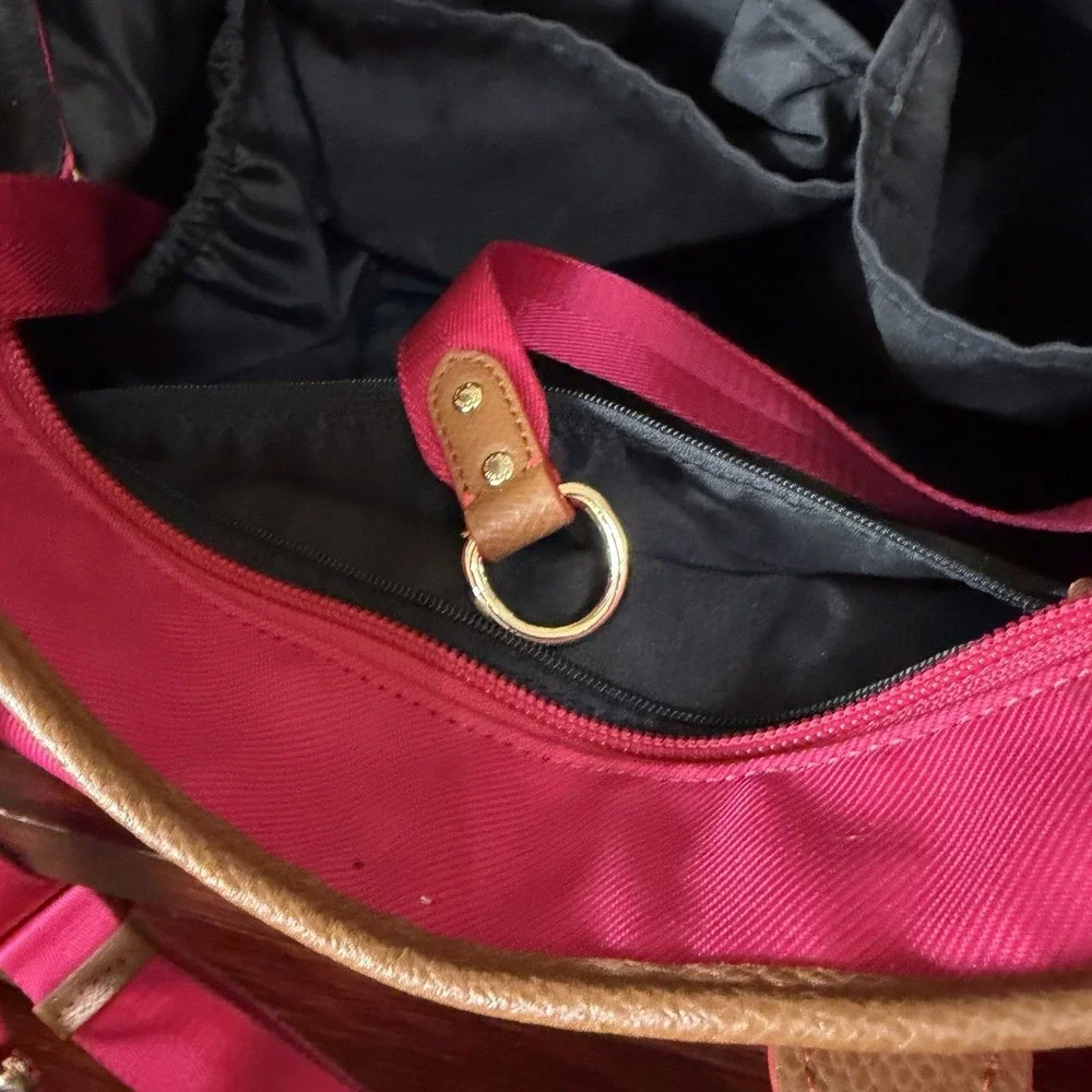 AUTHENTIC Coach Sawyer Baby Diaper Tote Women's Bag Hot Pink Strap, Work Tote